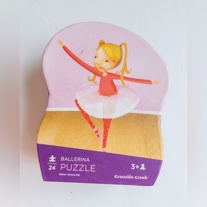 Ballerina Crocodile Creek Puzzle - 24 piece